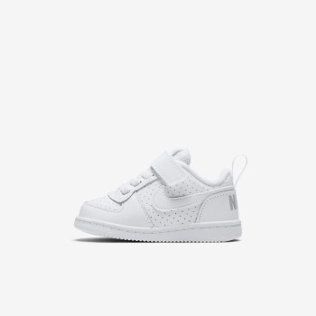 Nike Court Borough Low - Babe Utcai Cipő - Fehér/Fehér